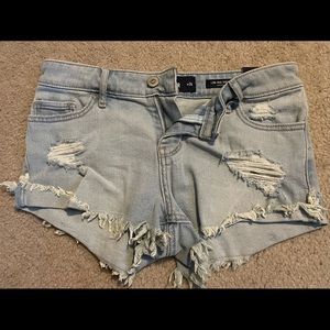 Never Worn with tags Hollister Jean Shorts
